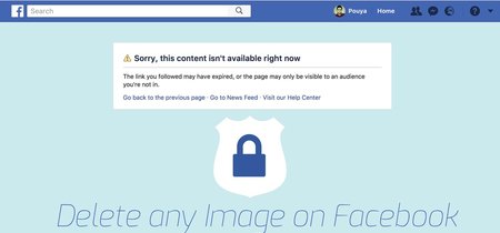 Un bug en las nuevas encuestas de Facebook permitía que cualquiera pudiese borrar tus fotos