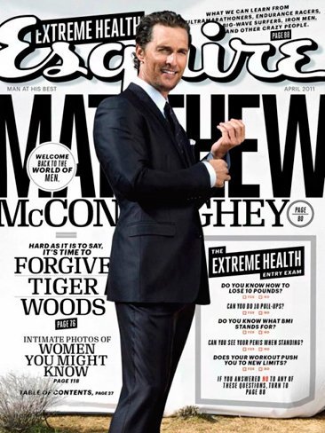 Hay que ver lo bien que le sienta el traje a Matthew McConaughey