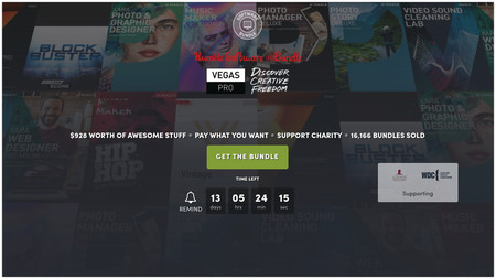 Humble Software Bundle para creativos, paga lo que quieras por diferentes programas de edición de audio, imagen y vídeo