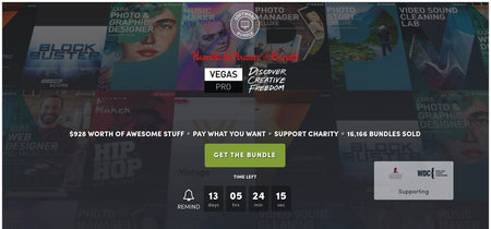 Humble Software Bundle para creativos, para lo que quieras por diferentes programas de edición de audio, imagen y vídeo