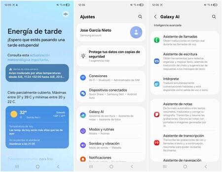 Now Brief, ajustes y Galaxy AI en el Samsung Galaxy Z Flip7 | Imagen: Xataka