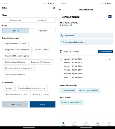 Encontrar una farmacia de guardia con el buscador es muy sencillo