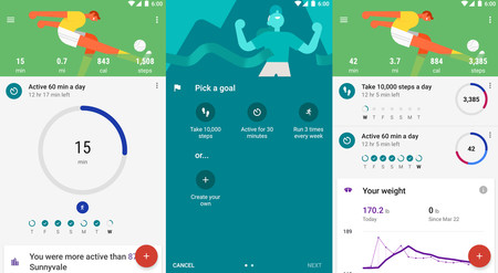 Google Fit te reta