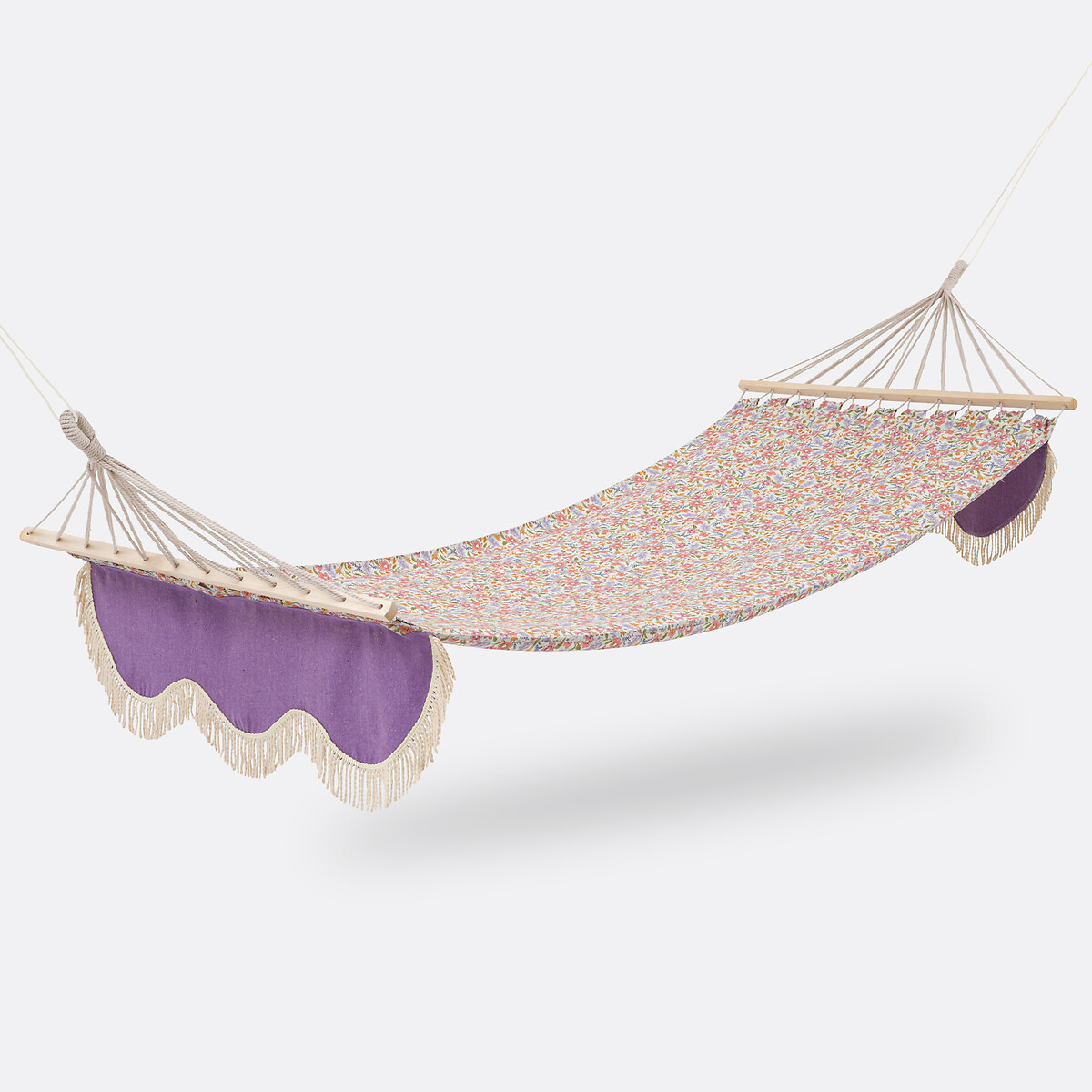 Hamaca monoplaza, acabado flecos Moroja