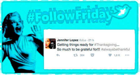 #FollowFriday de Poprosa: ¡feliz Acción de Gracias!