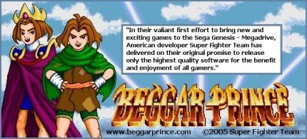 Beggar Prince, lo nuevo para tu Megadrive