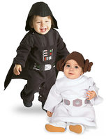 Disfraces de Darth Vader y Princesa Leia