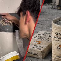 Se acabaron los agujeros y los taladros para colgar algo en la pared: un estudiante ha creado las paredes magnéticas