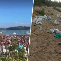 Cantabria se las prometía felices con sus playas protegidas. Hasta que se transformó en "el Magaluf del norte"