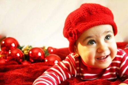 La foto de tu bebé: la Navidad de Clara