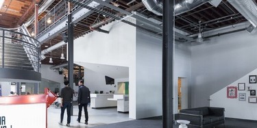 Espacios para trabajar: las oficinas de Pinterest en San Francisco