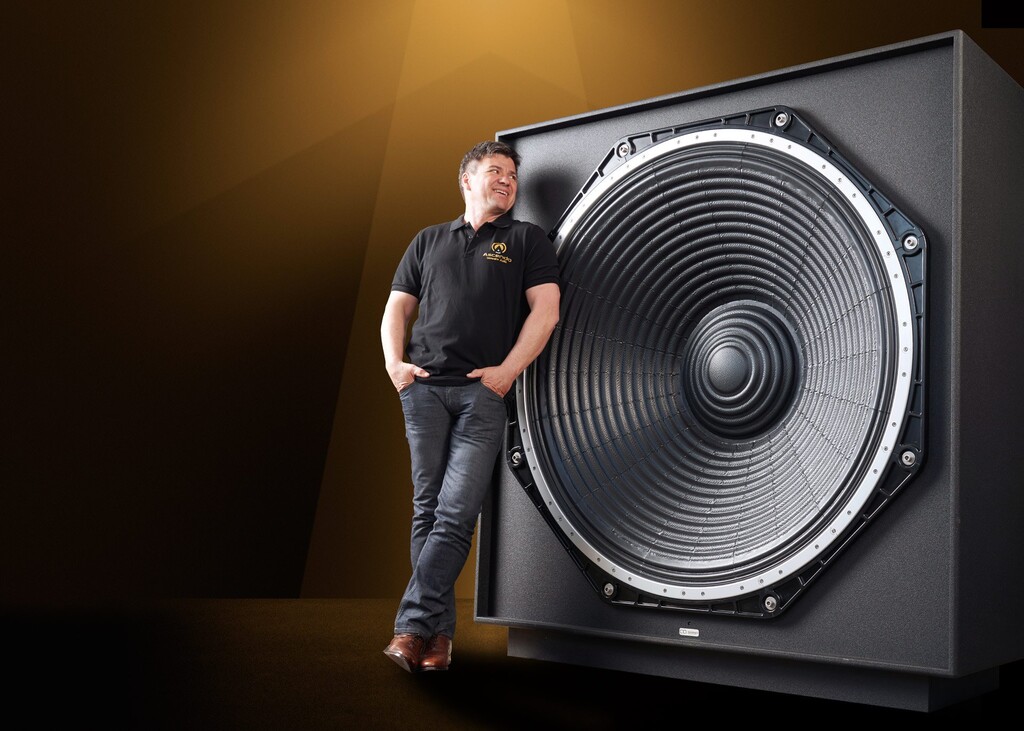 Este es el Ascendo SMSG50, el subwoofer doméstico más grande del mundo para los que buscan unos graves de 