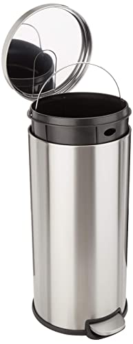 Amazon Basics Cubo de basura de cierre suave - 30 l