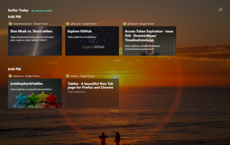Integra Chrome y Firefox con el Timeline de Windows 10 gracias a esta maravillosa extensión