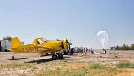 Google prueba sus globos para comunicaciones inalámbricas en California