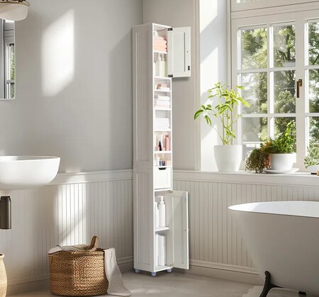 Armario alto de baño Leroy Merlin