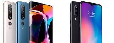 Del Xiaomi Mi 9 a los Xiaomi Mi 10, todo lo que ha cambiado