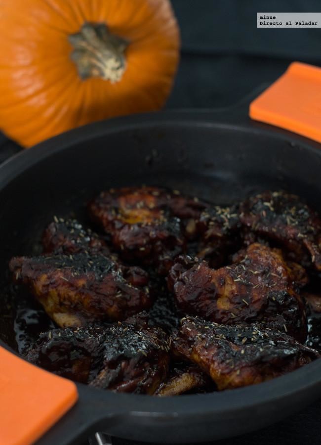 Murciélagos a la miel. Receta de cocina fácil, sencilla y deliciosa