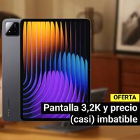 La tablet perfecta para ver pelis es de Xiaomi. Tiene pantalla 3,2K, altavoces con Dolby Atmos y un preciazo en AliExpress