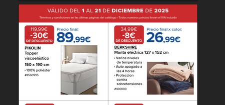 Manta Electrica Costco