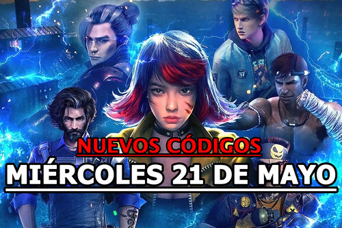 Free Fire MAX, códigos gratuitos del Miércoles 21 de mayo 