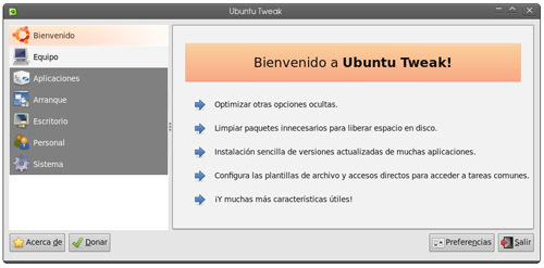 Ubuntu Tweak