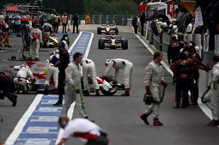 Los líquidos decidirán la carrera de Spa