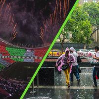 Los pronósticos del clima tienen malas noticias para el México vs Sudáfrica: se esperan fuertes lluvias por la zona