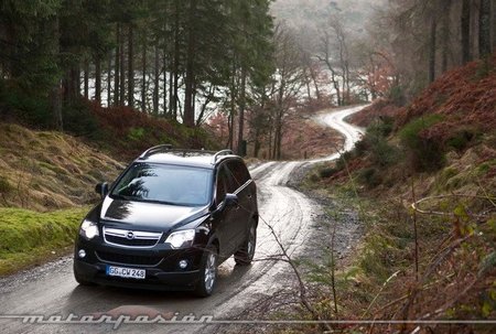 Opel Antara 2011, presentación y prueba en Escocia (parte 2)