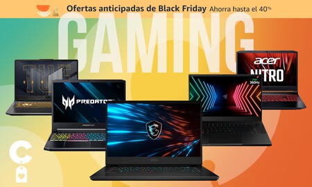 Estos 9 potentes portátiles gaming se adelantan al Black Friday en Amazon: estrena equipo Acer, ASUS, MSI o Razer al mejor precio