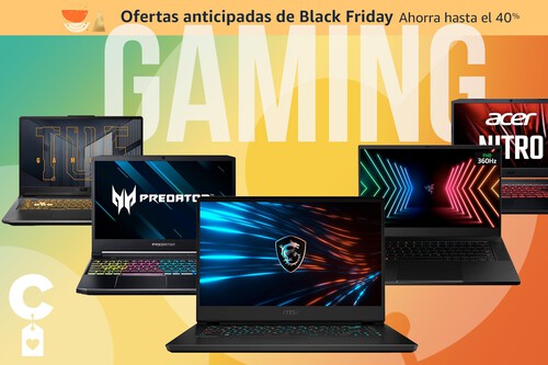 Estos 9 potentes portátiles gaming se adelantan al Black Friday en Amazon: estrena equipo Acer, ASUS, MSI o Razer al mejor precio