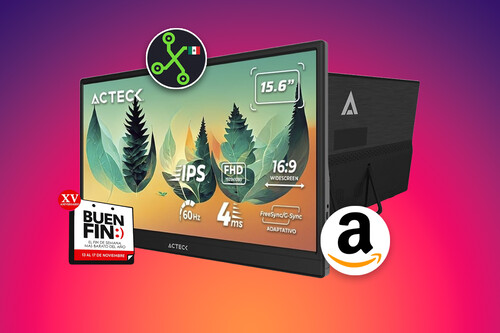 Monitor Portatil Acteck Promocion Buen Fin 2025