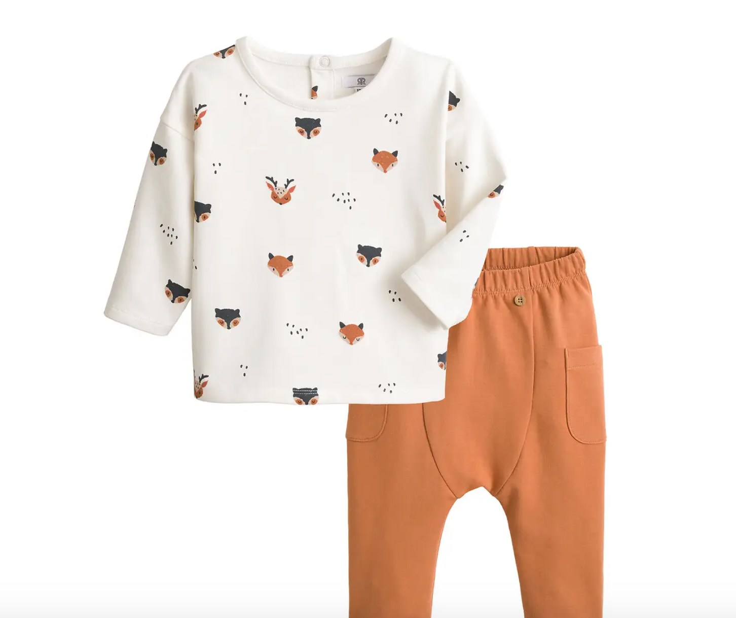 Conjunto de 2 prendas de felpa muy cómodas para el día a día