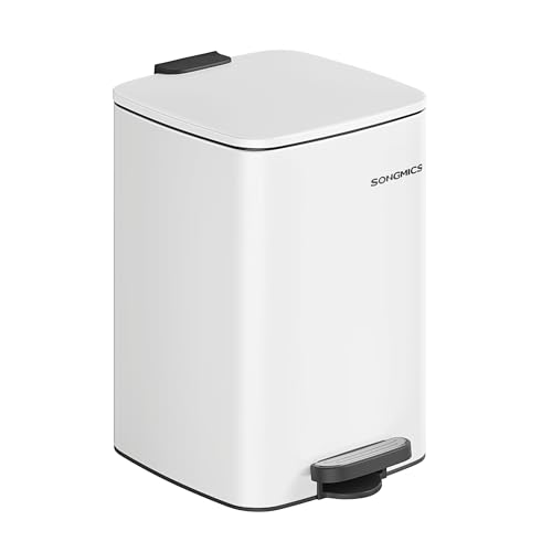 SONGMICS Cubo de Basura, Basurero de 20 L