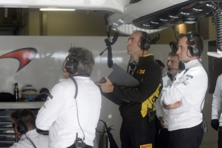 Manuel Munoz, técnico de Pirelli en McLaren