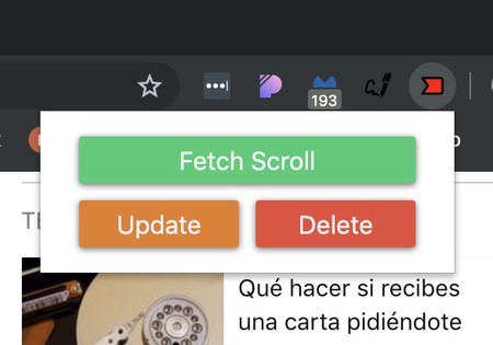Fetch Scroll