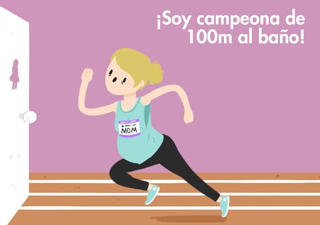 ¿Eres campeona de 100 metros al baño? Por qué necesitas orinar con frecuencia cuando estás embarazada