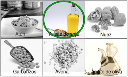Solución a la adivinanza: el alimento con más omega 3 es el aceite de soja
