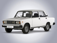 Llegó el final del camino para el Lada 2107
