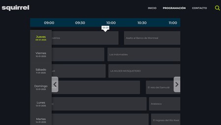 Tdt Squirrlprogramacion