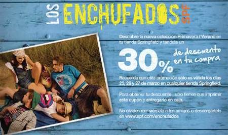 Springfield: 30% de descuento del 25 al 27 de marzo