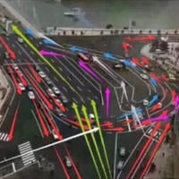 Y dices tú de rotondas... Mira el follón que tienen montado en China para cruzar una calle