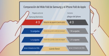 Apple Iphone Fold Samsung Galaxy Wide Fold Filtracion Caracteristicas Comparativa