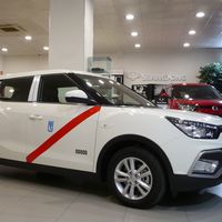 Los taxistas de Madrid ya tienen otra opción asequible y poco contaminante, el SsangYong XLV G16