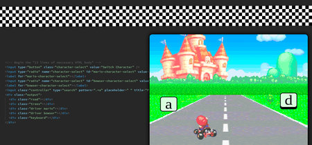 Un programador es capaz de dar vida a un clon de Mario Kart en CSS