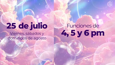 Horarios Bubble Fest