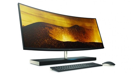 El HP Envy Curved AiO 34 es un espectacular todo en uno que sirve de escenario para el debut de Alexa en Windows