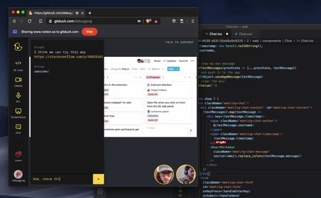 GitDuck: una app de videollamadas gratis para desarrolladores con pair programming y soporte para tu IDE favorito
