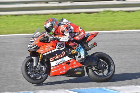 Marco Melandri Jerez Test Sbk 2016