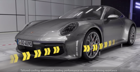 En video: Así actúa la aerodinámica activa del nuevo Porsche 911
